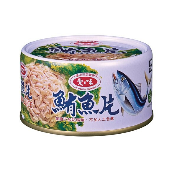 鮪魚的經典美味，臺灣罐頭的第一品牌 優質片狀魚肉，口感軟綿細緻 鮪魚DHA比鮭魚高三倍 開罐即食最方便，片狀魚肉拌沙拉最美味。➤ 超商取貨材積限制公告 : 一筆訂單最多可選購24罐內容物成份 : 鮪魚