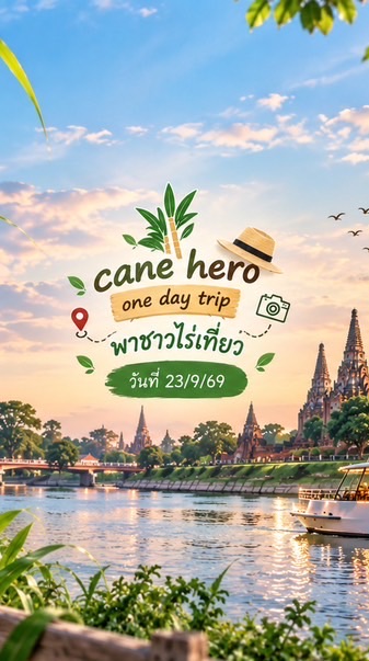CANE HERO “One Day Trip” ชาวไร่ศรีเทพ รอบ2