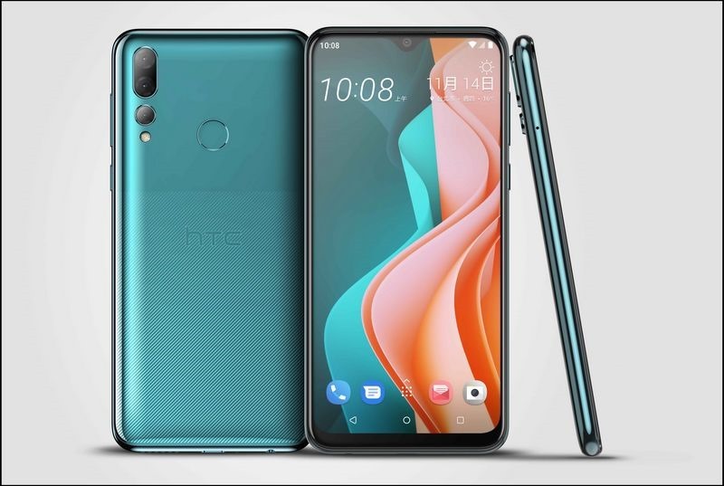 HTC新聞照片(HTC Desire 19s_自在藍)