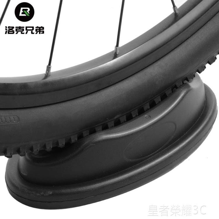 榮耀 洛克兄弟公路山地自行車騎行臺前輪墊固定塊室內訓練防滑塑料墊 凱斯頓