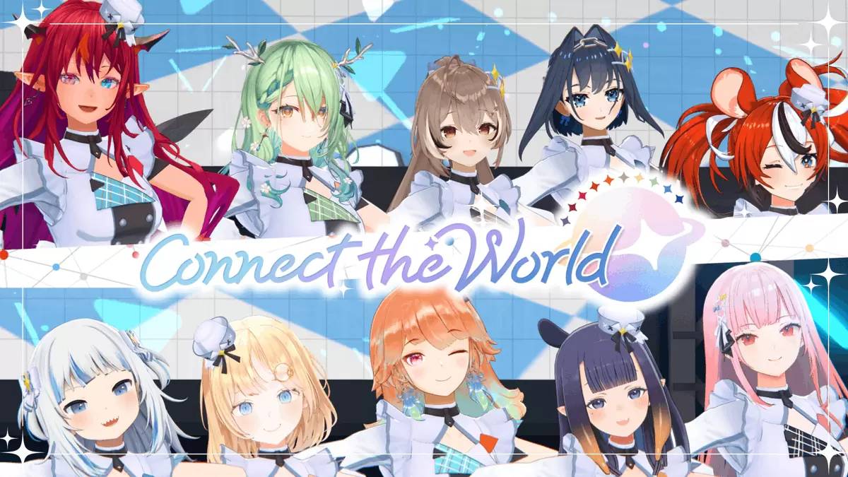 hololive EN 第一首原創團體歌曲「Connect the World」MV 正式公開 遊戲基地 LINE TODAY