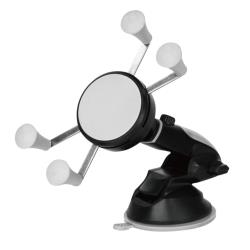 ◎大尺寸X夾，適用6时以下手機。|◎360度手機夾調整，直放橫放皆可。|◎120度支架調整，根據您的車內空間調整，多角度隨心所欲放置。商品名稱:KINYOX夾式吸盤車夾CH-070品牌:KINYO種類