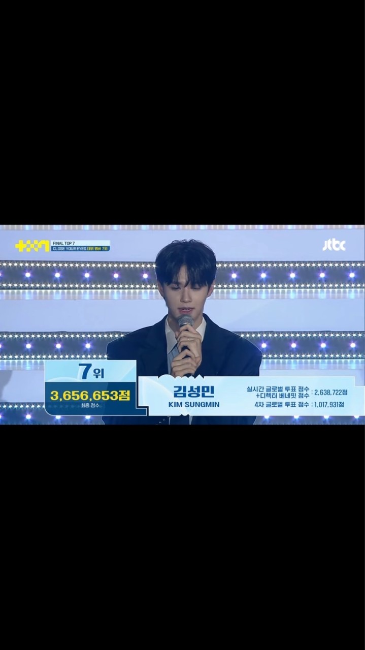 金成旼김성민CLOSE YOUR EYES (PROJECT7)