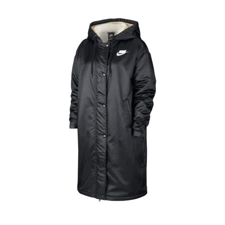 品牌: NIKE型號: BV3126-010品名: NSW Synthetic-Fill Parka特點: NSW 長版大衣 連帽 特殊LOGO 保暖 黑白