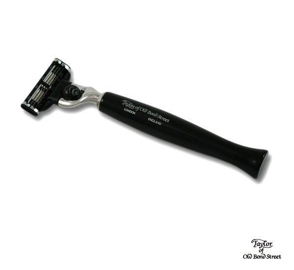 Taylor No.74 Mach 3 Razor 入門款刮鬍刀(黑)