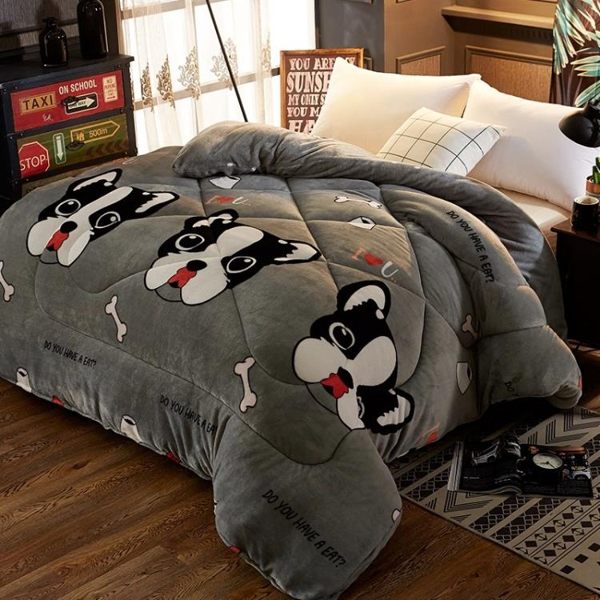 法萊絨被子加厚保暖宿舍棉被芯冬被單人雙人學生春YYJ 卡卡西