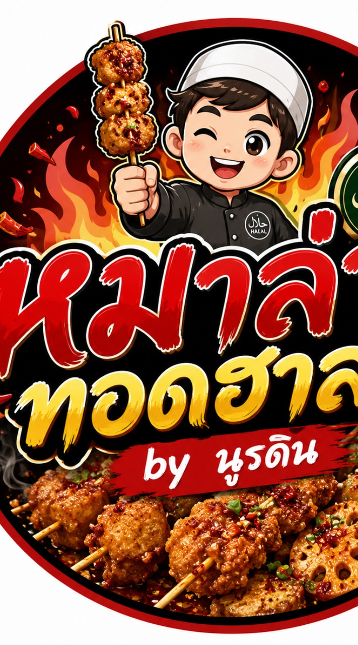 หมาล่าทอดฮาลาลby นูรดิน