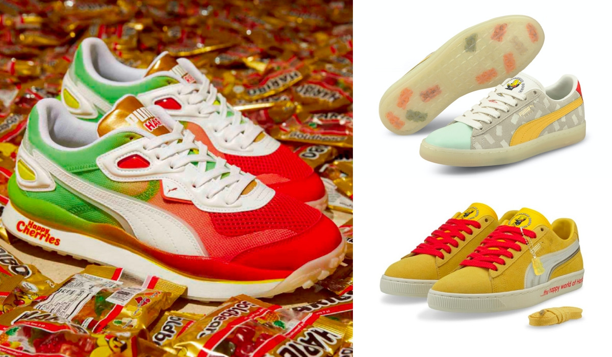 童趣聯名球鞋推薦.1：PUMA Ｘ HARIBO小熊軟糖