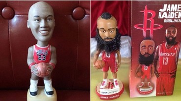 喬丹變白人、大鬍子燙玉米鬚？盤點「史上最糟糕 NBA 球員玩偶」 絕對讓你笑到不行！