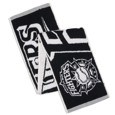 日職北海道火腿鬥士隊雙色緹花純棉運動毛巾