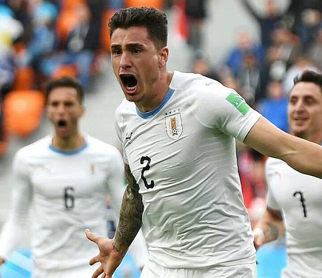  Uruguay menang atas Mesir dalam pertandingan di grup A Piala Dunia  Sabung Ayam Online Uruguay Frustasi, Kiper Mesir Sulit Diatasi