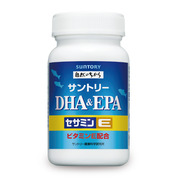 【三得利唯一官方通路】魚油 DHA＆EPA+芝麻明E (30日份)