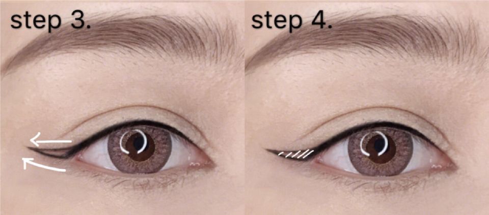 宋慧喬、楊冪、李多熙眼線畫法