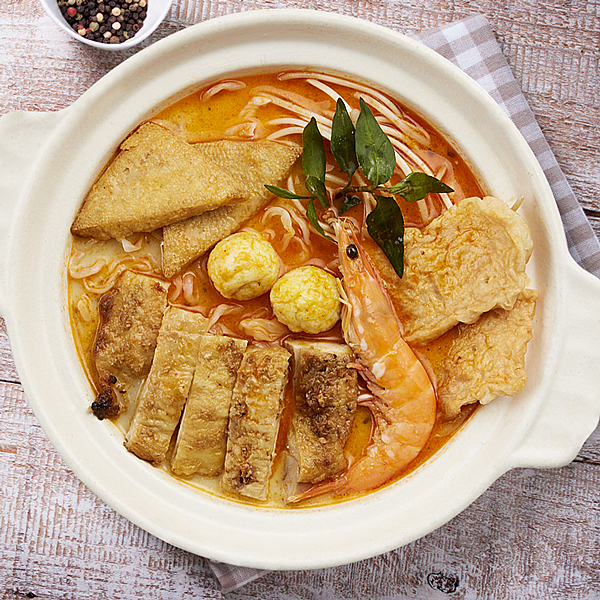 誠記限定推出南洋風味美食最具代表性的叻沙LAKSA，搭配特選新鮮海鮮食材推薦給熱愛南洋美食的同好們。