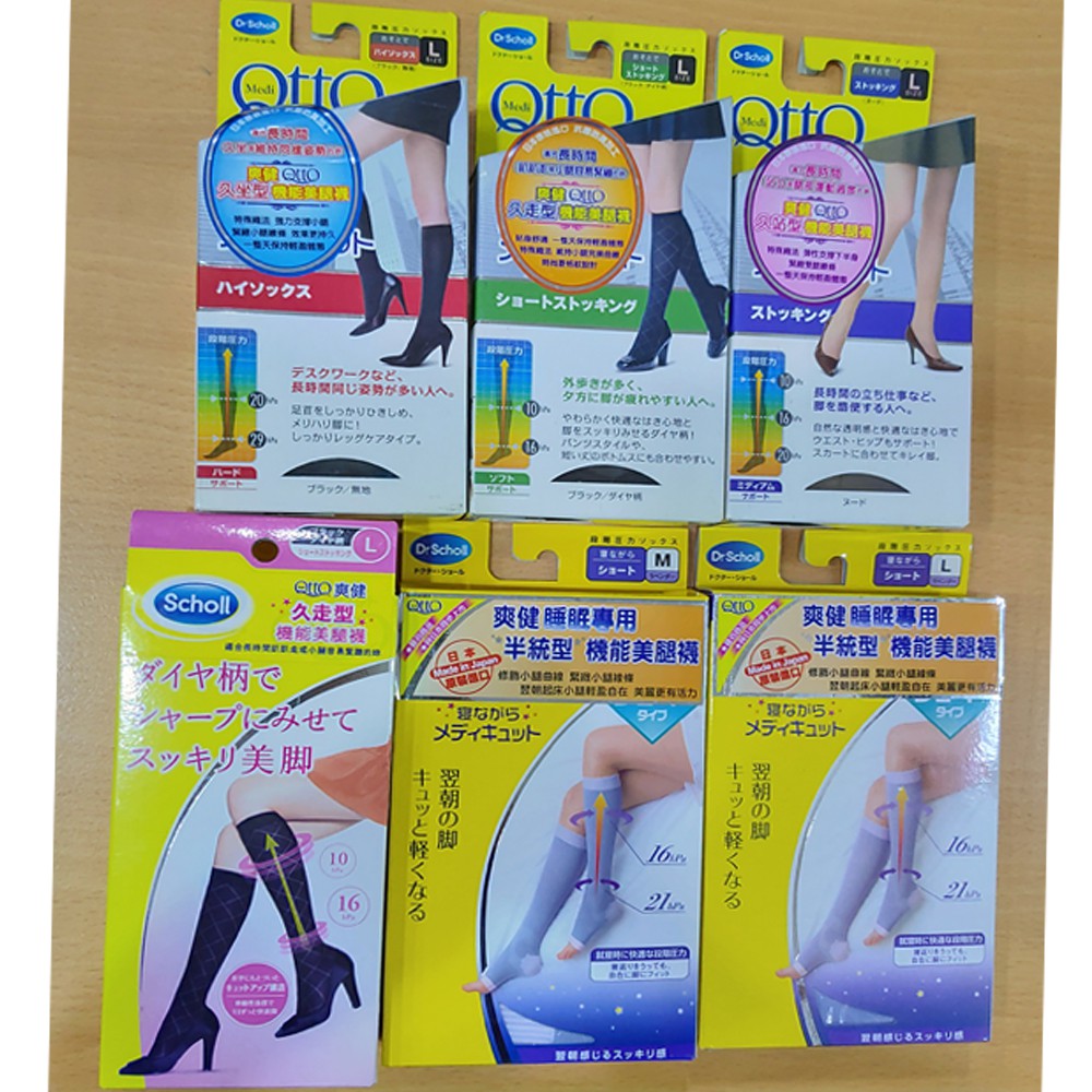 ●M (大腿43-49cm、小腿肚30-38cm、腳踝19-23cm) ●L (大腿47-53cm、小腿肚34-42cm、腳踝21-25cm) ●材質：尼龍、彈性纖維 ●大腿處採用10hPa、小腿處1