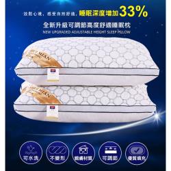 ◎讓每一次睡眠都深沉紓壓！|◎採用優質羽絨填充，搭配棉質表布，吸濕透氣性佳，更具備良好的支撐度~獨特1.5D立體螺旋纖維，彈性好、恢復性強，可完美貼合頸椎位置，符合您每一次的躺臥姿勢，可水洗機洗更便利