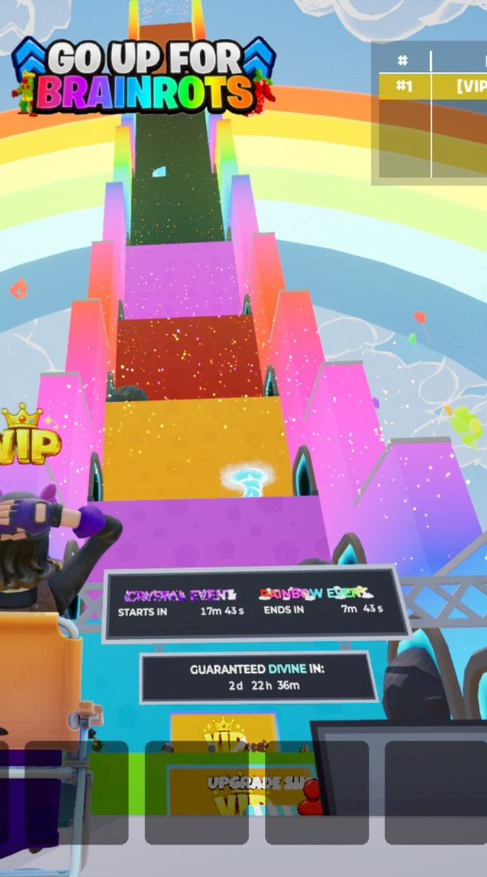 GO UP FOR BRAINROTS 【フォートナイト】ゴウアップ