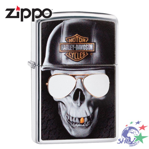ZIPPO 經典防風打火機 墨鏡骷摟 - 29739 (ZP628) 【詮國】