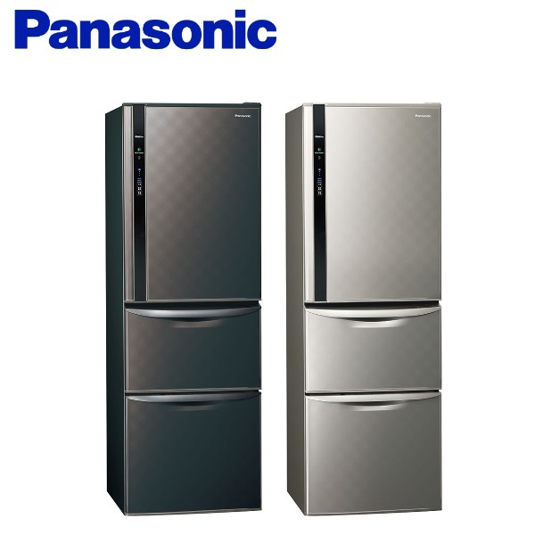 Panasonic國際牌 385L三門變頻電冰箱 NR-C389HV-S NR-C389HV-K1. 能源效率達國家標準 160%2. ECONAVI光感應智慧節能科技3. Ag銀除菌4. MIT台灣