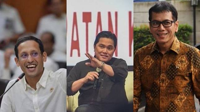 Adu Tajir Erick Thohir Nadiem Dan Wishnutama Siapa Paling Melintir Suara Com Line Today