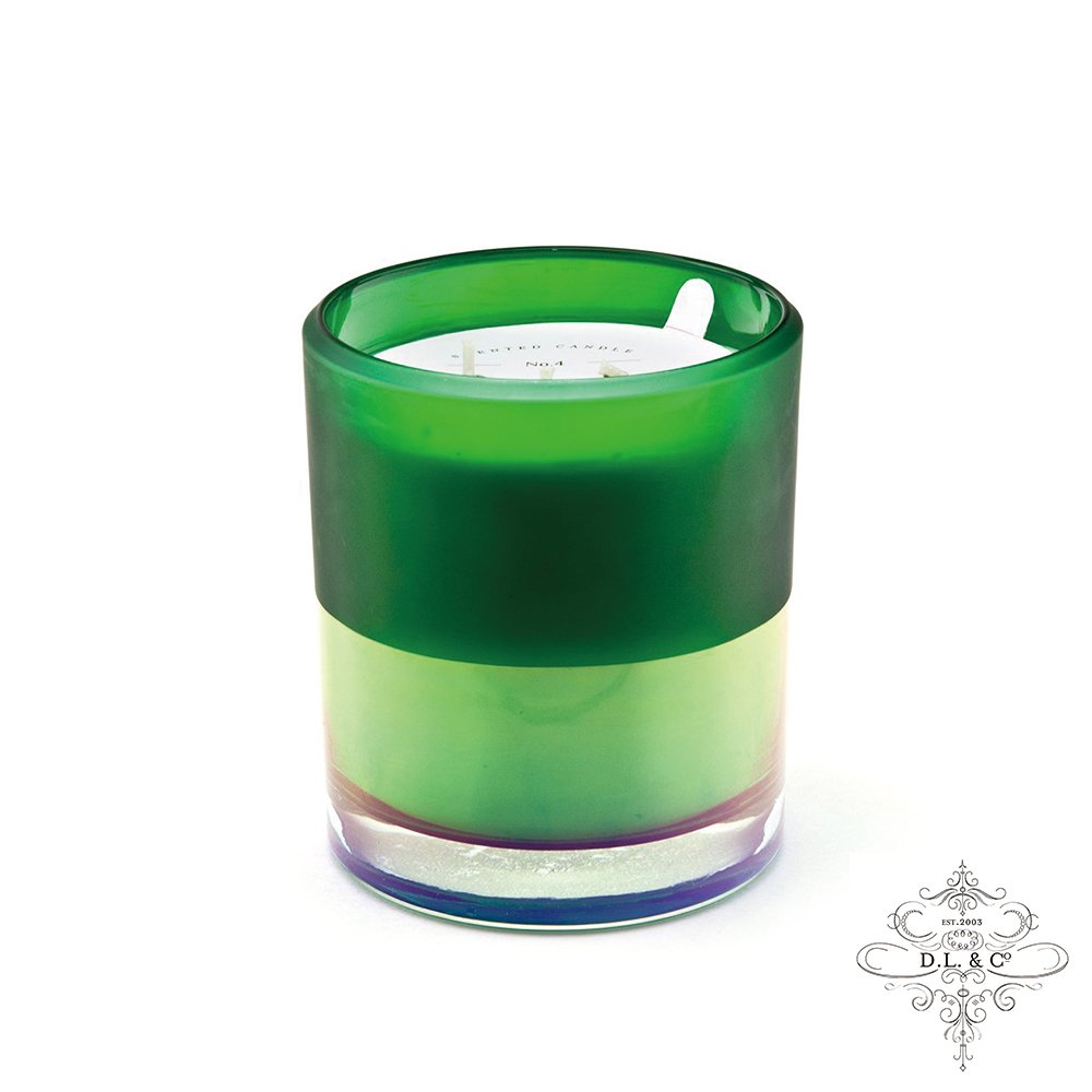 D.L. & CO. 美國香氛 ION FROSTED 霓虹光瓶系列 Verdant Spruce 蓊鬱雲杉 香氛禮盒 709g