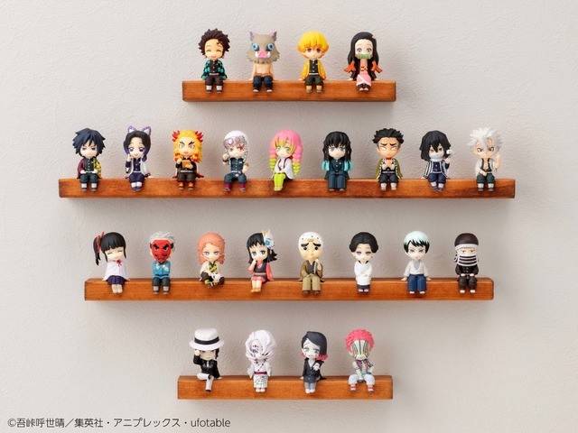 デフォルメアニメキャラクター フィギュアセット 鬼滅の刃」炭治郎や宇髄天元、“隠”まで25人！ デフォルメキャラ