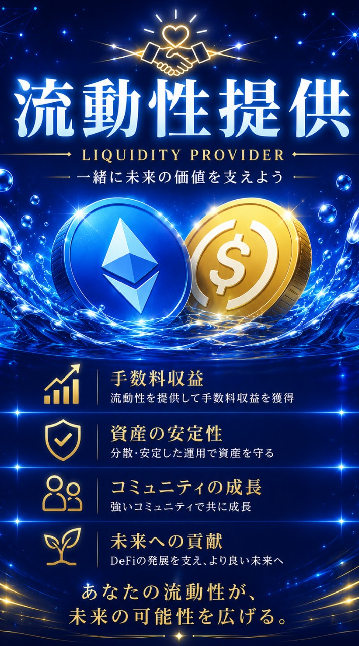 ✨️流動性提供✨️