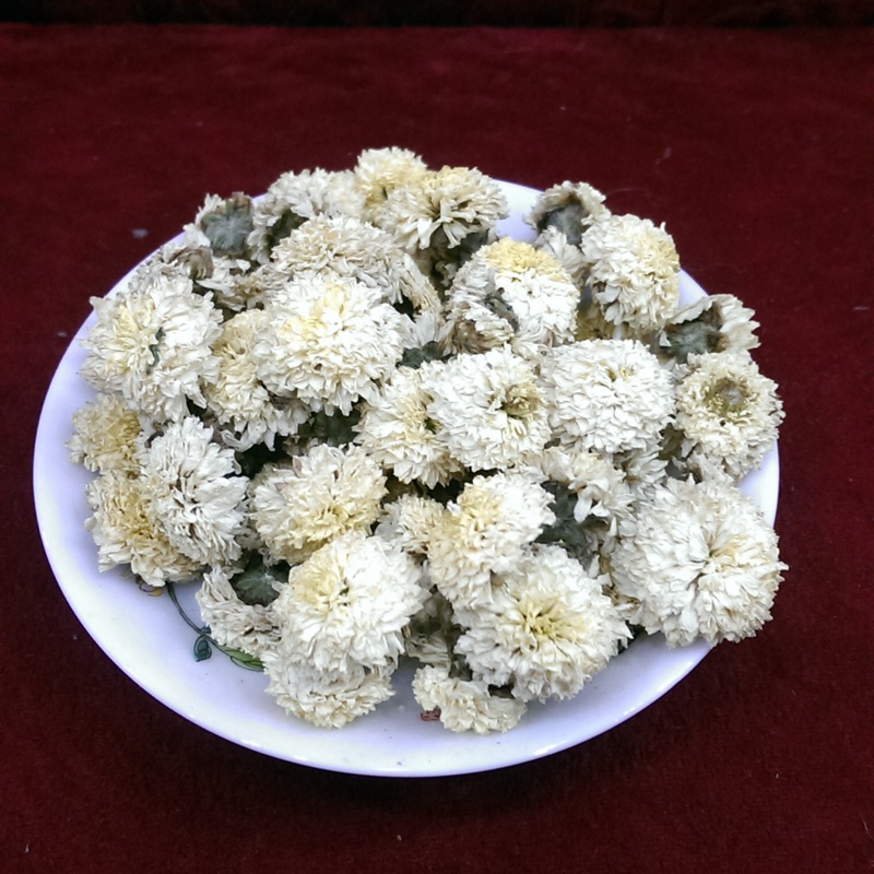 「雋美佳」銅鑼菊花 乾燥花 自然農法 農藥合格 苗栗銅鑼 白杭菊