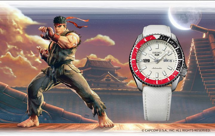 SEIKO 9月將推出《快打旋風 5》聯名機械錶，採限量發售，售價 51,700 日圓