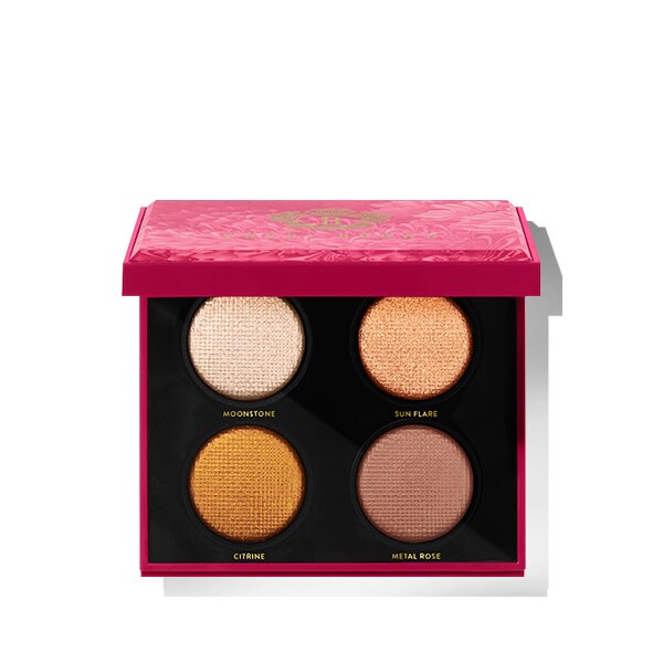 鑽石四色眼影盤 - 繁花燦紅版