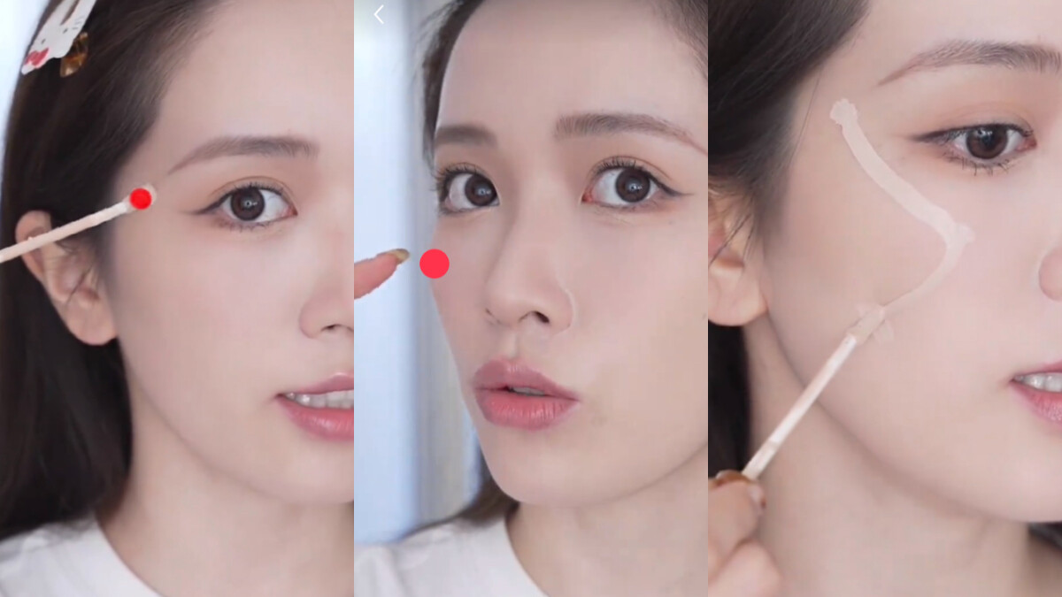 兩筆解決高顴骨困擾！女神舒淇化妝強調「下顎線」，「雙Ｃ修容法」視覺秒瘦成小臉