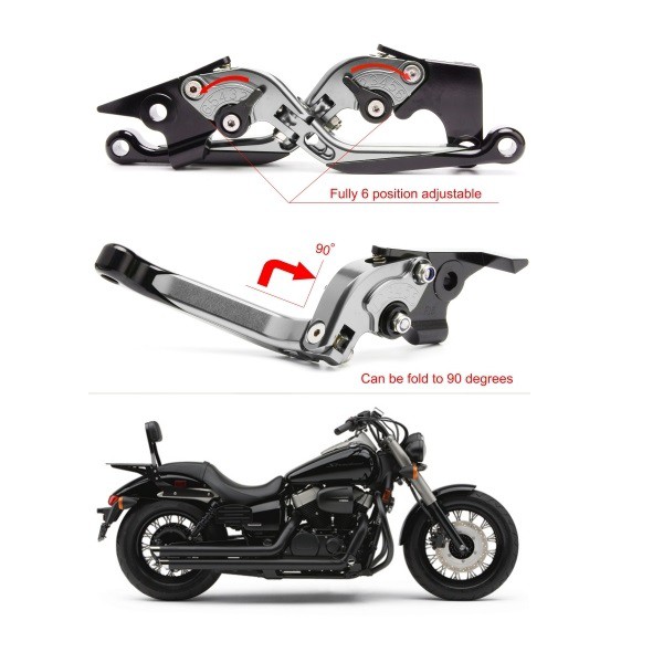 REX 雷克斯 鈦款 牛角 HONDA 本田 Black Spirit 2014~2015 煞車 拉桿 價格是一對的實體門市 現貨供應老虎摩托車配件實體門市：台中市大里區爽文路520號聯繫方式:098