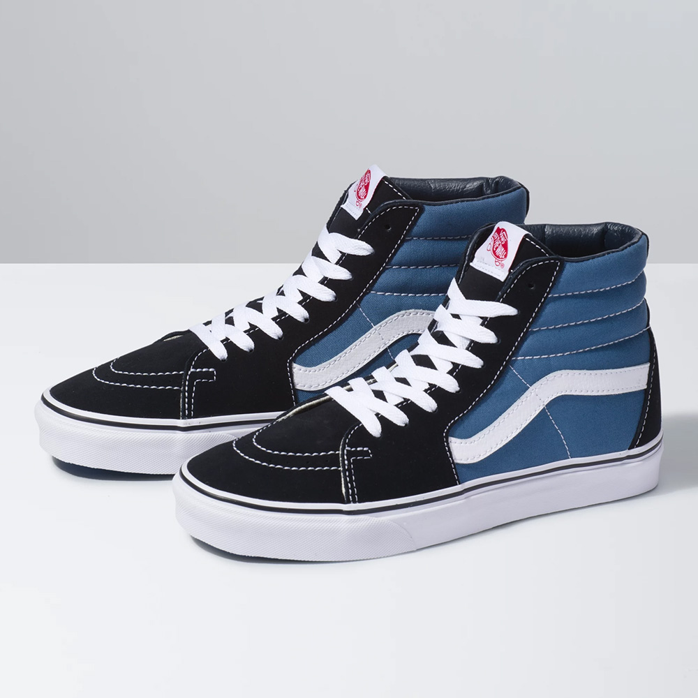 Vans Sk8-Hi 男女款海軍藍色滑板鞋