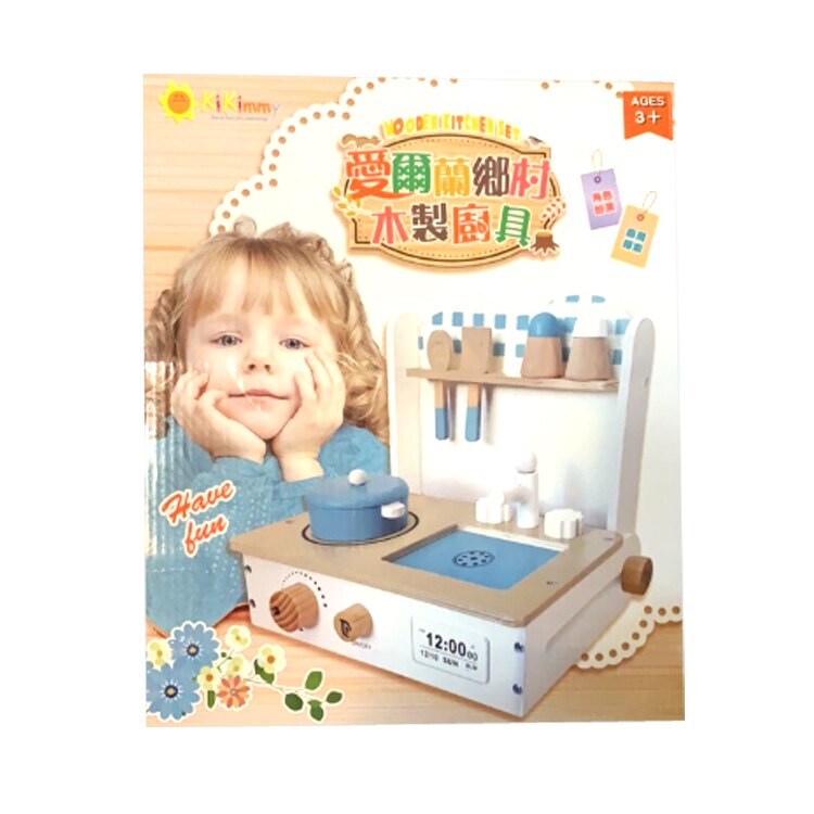 K351 Kikimmy愛爾蘭鄉村木製廚具組【德芳保健藥妝】