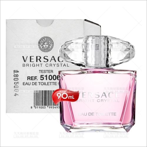 VERSACE香戀水晶淡香水90mL-TESTER(環保盒)[99517]