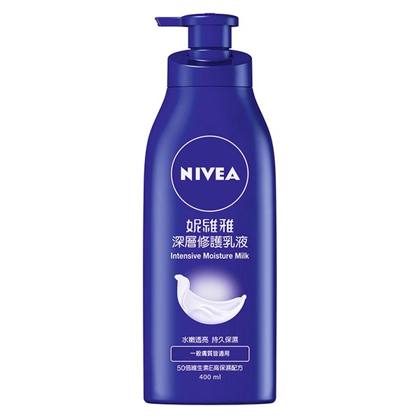 【商品特色】●3倍吸收力* 讓維生素E直達肌底●含高效維生素E保濕成份●零油感，不黏膩，極易吸收【商品規格】●容量/規格：400ml●保存期限：三年●適用膚質：適合一般肌膚●使用方式：取適量妮維雅極潤