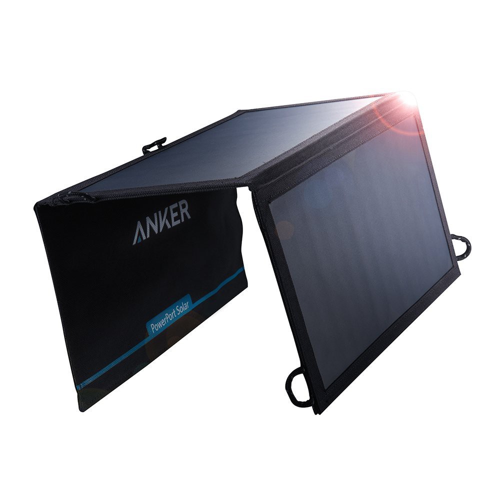 AUKEY 15W太陽能充電器PowerPort Solar 支持 iPhone 6 / 6 Plus iPad Galaxy 搭載 ios Android 及其他 PowerIQ 該產品是在太陽能充