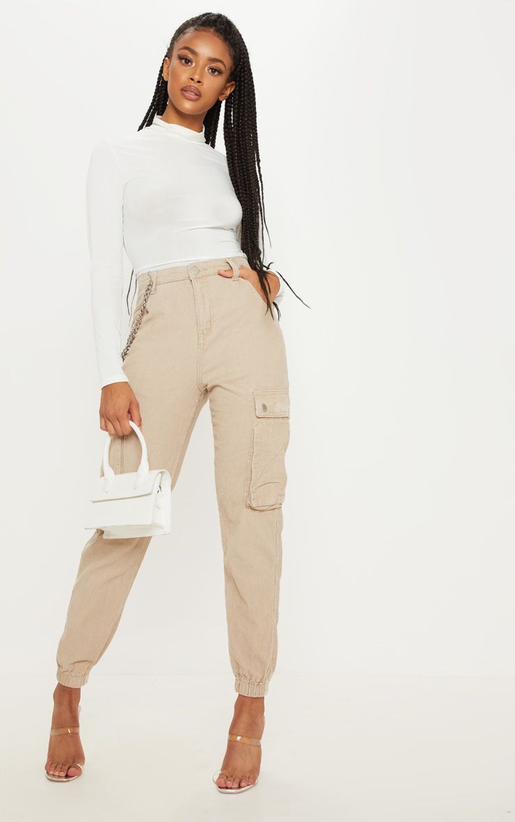 Stone Cord Cargo TrouserGirl we are seriously loving these on trend pants Featuring a stone cord mat