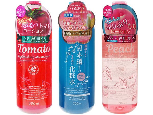 PLATINUM LABEL 鉑潤肌~番茄／日本酒／水蜜桃 化妝水(500ml) 款式可選【D889078】