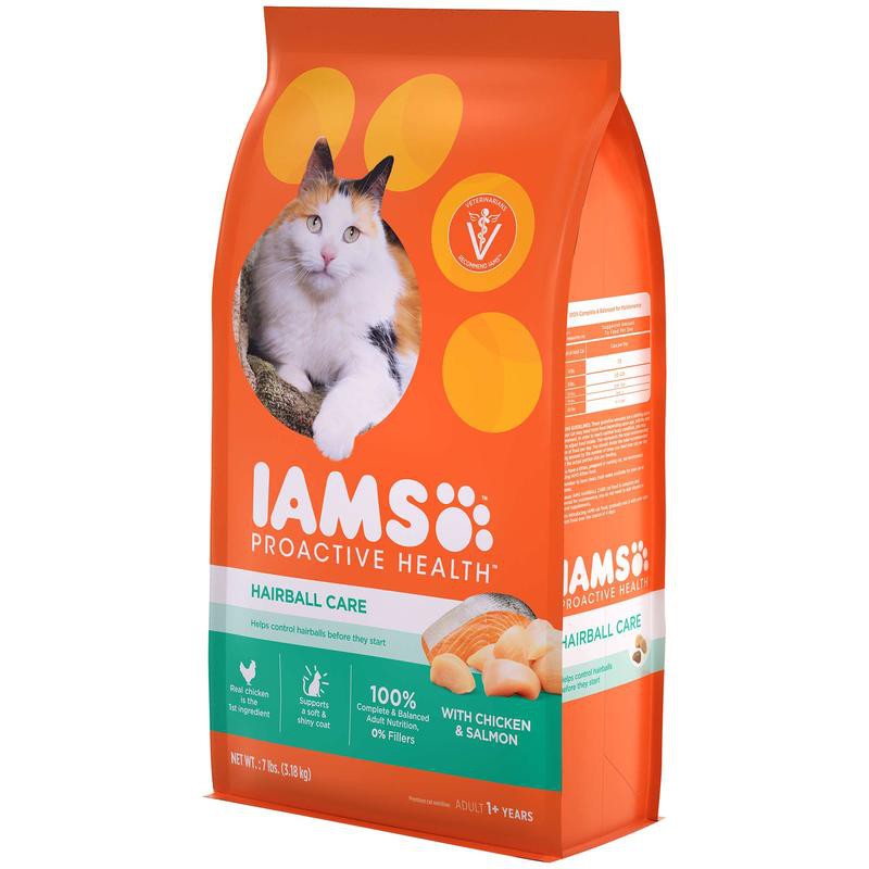 愛慕思IAMS 健康優活成貓化毛-雞肉+鮭魚 [寵樂]