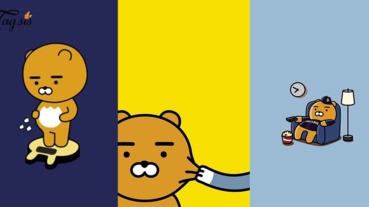 可愛破表了！Kakao Friends的RYAN暖男小獅子來了〜10張搞怪手機桌布要下載！