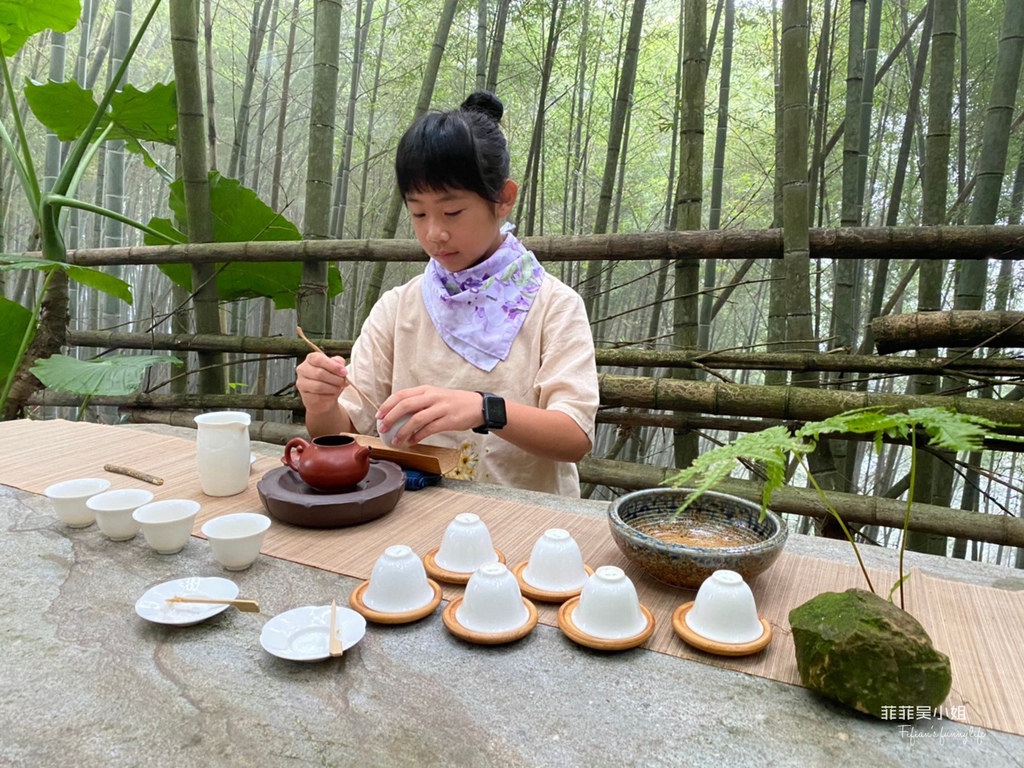 梅山瑞里竹林茶席體驗