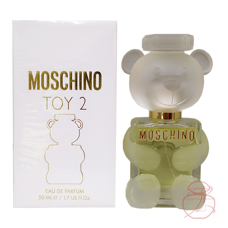 #MOSCHINO #TOY2 #熊芯未泯淡香精 #50ML 前調：青蘋果、玉蘭、柑橘 中調：白醋栗、牡丹、茉莉 後調：雪松、麝香、琥珀 ★容量/規格：50ML ★保存期限：三年或五年(依該批號期限為