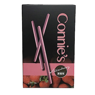 愛加 CONNIE S 草莓巧克力棒 (40g)