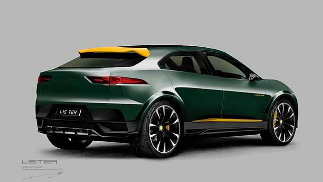 Jaguar I Pace透過lister之手變身成火辣的電動休旅車 Digimobee Line Today