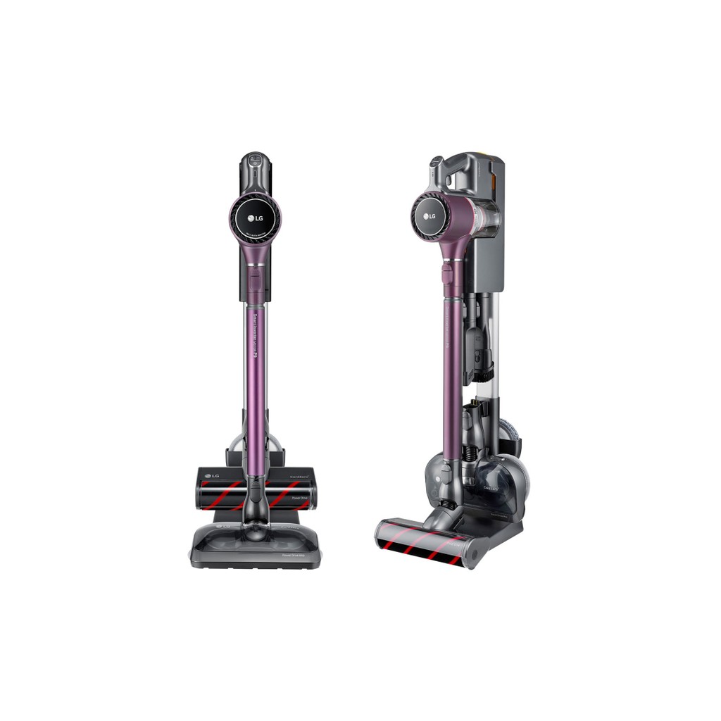 ●網頁商品會因為使用不同的品牌螢幕以及解析度不同，造成圖片顏色呈現略有不同，請以實品顏色為準LG 快清式濕拖無線吸塵器,型號:A9PADVANCE2顏色華麗紫 LG AEROSCIENCETM航太級動