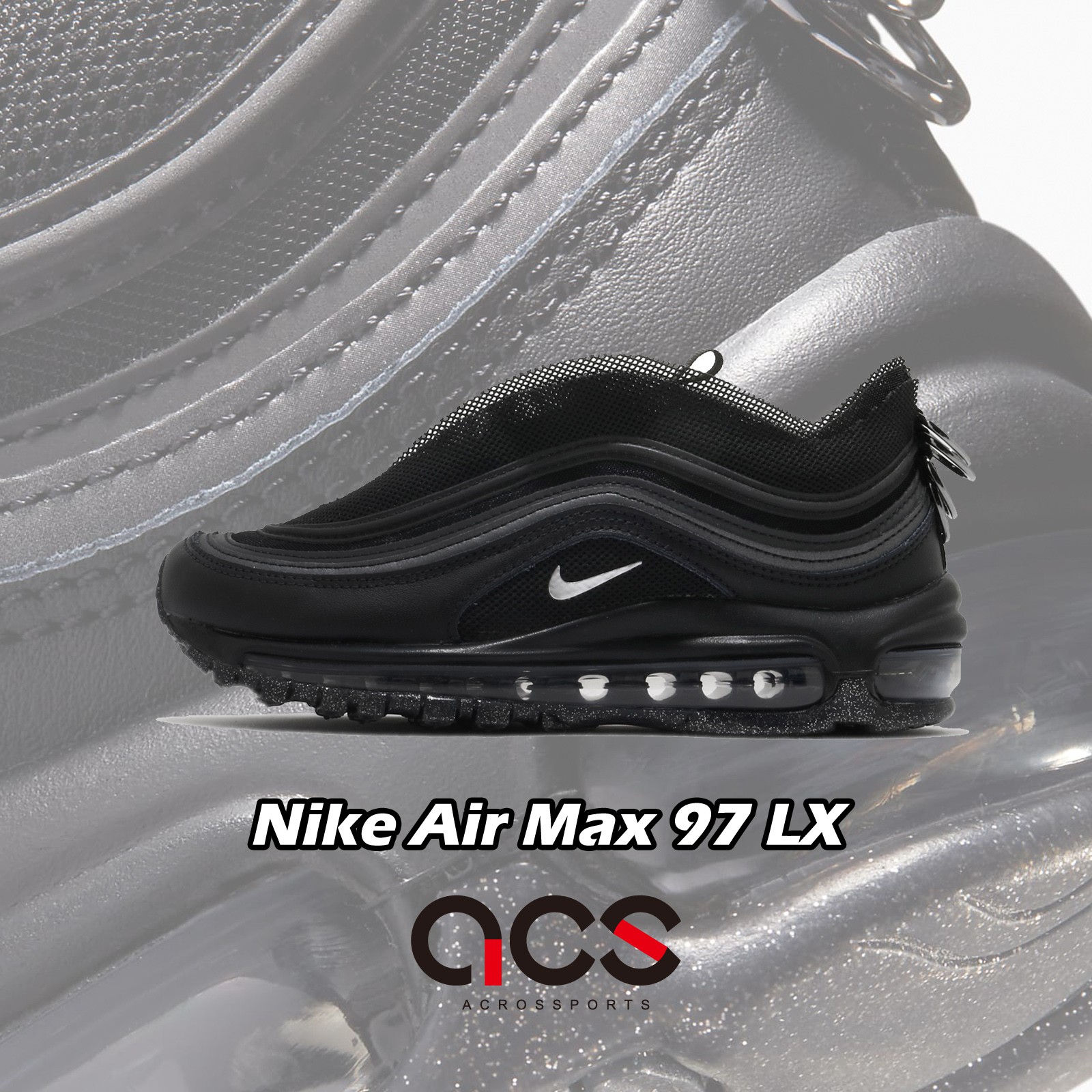 Nike Air Max 97 LX Sakura Black 全黑 氣墊 女鞋 休閒鞋【ACS】 CV9552-001