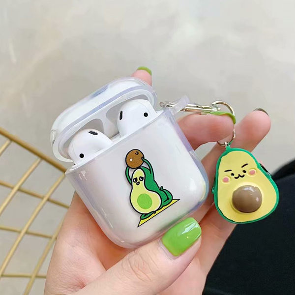 蘋果 AirPods 酪梨保護套 Apple藍牙耳機盒保護套