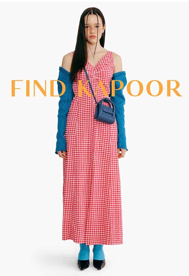 FIND KAPOOR MARTY 12 DENIM 翻蓋手提斜背方包