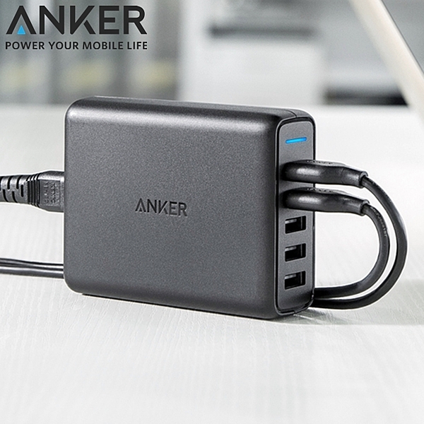 。Anker獨家的PowerIQn。美國Amazon第一大行動電源品牌